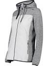 Vorschau: CMP Damen Kapuzensweat WOMAN HYBRID JACKET FIX HOOD