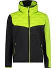 Vorschau: CMP Herren Kapuzensweat MAN HYBRID JACKET FIX HOOD