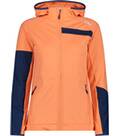 Vorschau: CMP Damen Kapuzensweat WOMAN JACKET FIX HOOD