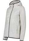 Vorschau: CMP Damen Kapuzensweat WOMAN JACKET HYBRID FIX HOOD