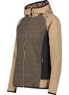 Vorschau: CMP Damen Kapuzensweat WOMAN JACKET FIX HOOD