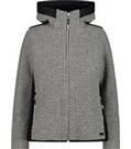 Vorschau: CMP Damen Kapuzensweat WOMAN JACKET FIX HOOD