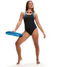 Vorschau: SPEEDO Damen Badeanzug HYPERBOOM SPL FYBK AF BLACK/BLUE