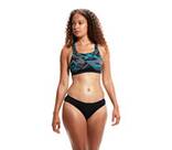 Vorschau: SPEEDO Damen Badeanzug HYPERBOOM RBCK BRF 2PC AF BLACK/BLUE