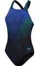 Vorschau: SPEEDO Damen Badeanzug DIGI PLMT MDLT AF BLACK/BLUE