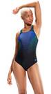 Vorschau: SPEEDO Damen Badeanzug DIGI PLMT MDLT AF BLACK/BLUE
