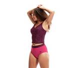 Vorschau: SPEEDO Damen Badeanzug EVIE PT 1PC AF RED/PURPLE