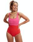 Vorschau: SPEEDO Damen Schwimmanzug SPDSCU CNTR ECLIPSE 1PC AF RED/PINK