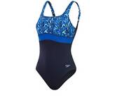 Vorschau: SPEEDO Damen Schwimmanzug SPDSCU CNTR ECLPS PT 1PC AF NAVY/BLUE