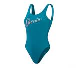 Vorschau: SPEEDO Damen Schwimmanzug LOGO DEEP UBK 1PC PT AF BLUE