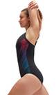 Vorschau: SPEEDO Damen Badeanzug SHAPING SCOOP NECK 1PC PLMT AF