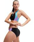 Vorschau: SPEEDO Damen Schwimmanzug COLBL SPL MBK 2PC AF BLACK/PURPLE