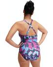 Vorschau: SPEEDO Damen Schwimmanzug SPDSCU VNCK PRNT 1PC AF BLUE/PINK