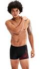 Vorschau: SPEEDO Badehose MEDLEY LOGO ASHT AM BLACK/RED