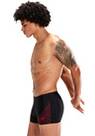 Vorschau: SPEEDO Badehose MEDLEY LOGO ASHT AM BLACK/RED