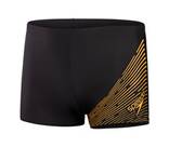 Vorschau: SPEEDO Badehose MEDLEY LOGO ASHT AM BLACK/YELLOW