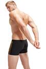 Vorschau: SPEEDO Badehose MEDLEY LOGO ASHT AM BLACK/YELLOW