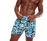 Vorschau: SPEEDO Badehose PRINT LEIS 16 WSHT BLUE/GREEN