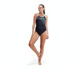 Vorschau: SPEEDO Damen Schwimmanzug Womens Medley Logo 1 Piece