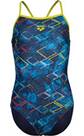 Vorschau: ARENA Kinder Schwimmanzug GIRL'S DALY SWIMSUIT LIGHT DROP BACK