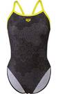 Vorschau: ARENA Damen Schwimmanzug WOMEN'S CAMO KIKKO SWIMSUIT CHALLENGE BACK