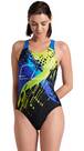 Vorschau: ARENA Damen Schwimmanzug WOMEN'S FUNNY SPOT SWIMSUIT V BACK LB