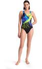 Vorschau: ARENA Damen Schwimmanzug WOMEN'S FUNNY SPOT SWIMSUIT V BACK LB