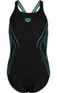 Vorschau: ARENA Kinder Schwimmanzug GIRL'S REFLECTING SWIMSUIT SWIM PRO BACK