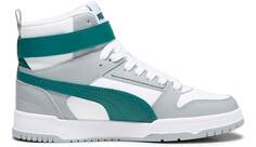 PUMA White-Malachite-Cool Mid Gray-Gold