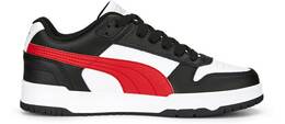 PUMA WHITE-FOR ALL TIME RED-PU