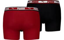 Vorschau: PUMA Herren Unterhose DUAL LOGO BOXER 2P