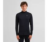 Vorschau: ODLO Herren Unterhemd BL TOP turtle neck l/s half zi