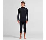 Vorschau: ODLO Herren Unterhemd BL TOP turtle neck l/s half zi