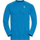 Vorschau: ODLO Herren Unterhemd BL TOP Crew neck l/s BLACKCOMB