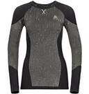 Vorschau: ODLO Damen Unterhemd BL TOP Crew neck l/s BLACKCOMB