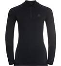 Vorschau: ODLO Damen Unterhemd BL TOP Turtle neck l/s half zi