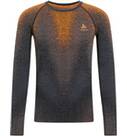 Vorschau: ODLO Herren Unterhemd BL TOP crew neck l/s BLACKCOMB