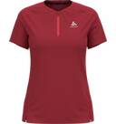 Vorschau: ODLO Damen T-shirt s/s 1/2 zip AXALP TRAI