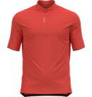 Vorschau: ODLO Herren Shirt T-shirt s/u collar s/s 1/2 zip