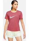 Vorschau: NIKE Damen W NK ONE DF SWSH HBR SS