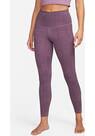 Vorschau: NIKE Damen Tight W NY DF HR 7/8 TGHT NV+