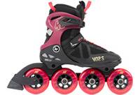 Vorschau: K2 Damen Inlineskates VO2 S 90 PRO SHORT CUFF burgandy_pink