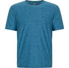 metallic blue mel.