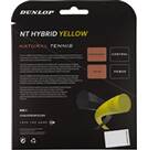 Vorschau: DUNLOP Tennissaite "NT HYBRID YELLOW" 1.26/1.25mm 12m Set