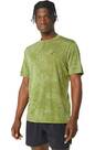 Vorschau: ASICS Herren T-Shirt METARUN PATTERN 1/2 ZIP SS TOP
