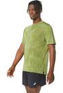 Vorschau: ASICS Herren T-Shirt METARUN PATTERN 1/2 ZIP SS TOP