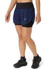 Vorschau: ASICS Damen Shorts ROAD ALL OVER PRINT 2-N-1 3.5IN SHORT