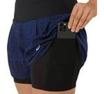Vorschau: ASICS Damen Shorts ROAD ALL OVER PRINT 2-N-1 3.5IN SHORT