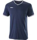 Vorschau: WILSON Herren Shirt TEAM II HIGH V-NECK Team Navy