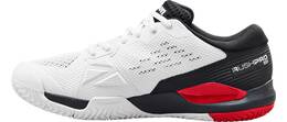 Vorschau: WILSON Herren Tennisoutdoorschuhe RUSH PRO ACE Wh/Bk/Poppy Red